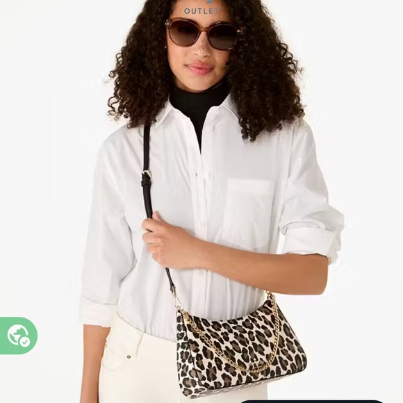 ✨ New Kate Spade Madison Spotted Leopard Medium Convertible Crossbody ✨ - Picture 8 of 11